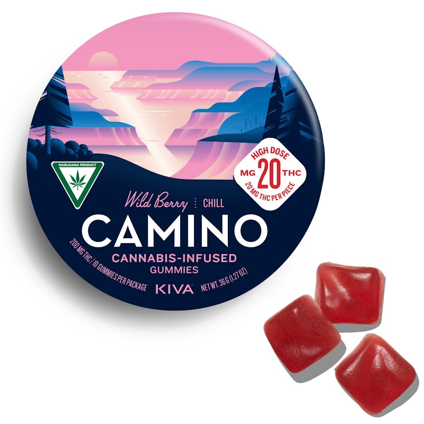 Camino Chews | Fruit Chew | Golden Peach | 1:1 THC:CBG 200mg