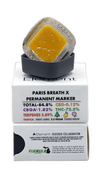 Element | Paris Breath x Permanent Marker Cured Resin | 1g