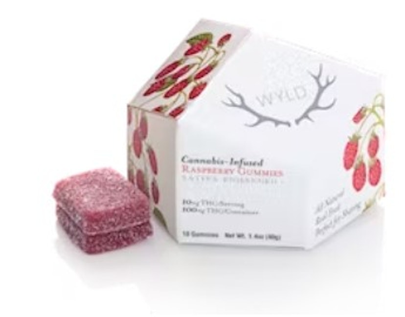 WYLD Raspberry Sativa Gummies