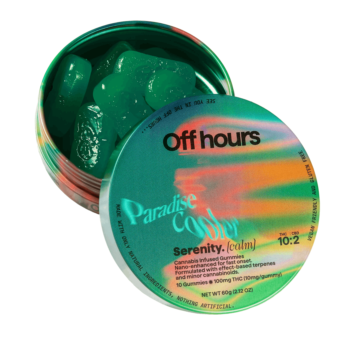 Photo of Off Hours | ‘Serenity’ Paradise Cooler | Gummy 10 Pack 100mg