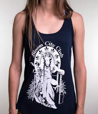 Product: Bloom City Club Navy Tank Top Small