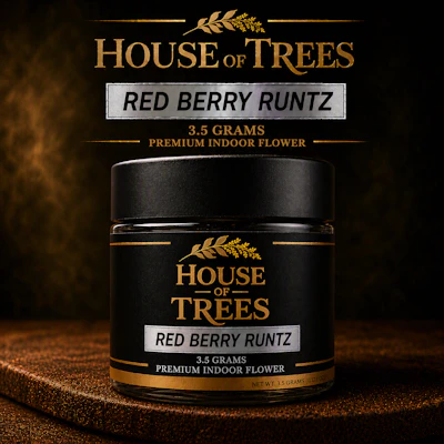 House Of Trees - 3.5g - Red Berry Runtz - FLOWER by House Of Trees at King of Budz