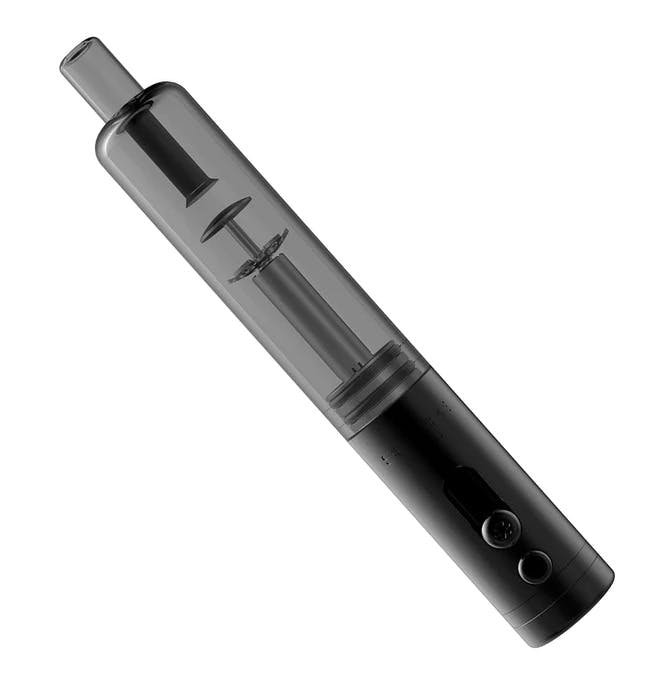 Sunakin - Sunpipe H2OG Stainless Steel & Glass Waterpipe - Black