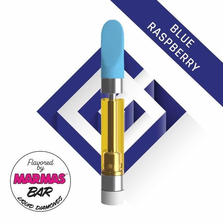 Crystal Clear: Blue Raspberry - Flavored Distillate Cartridge