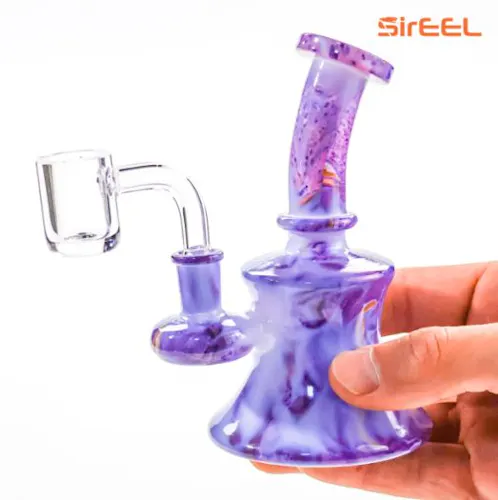 5.5′ SirEEL MirageStone Dab Rig (Banger Included)-1