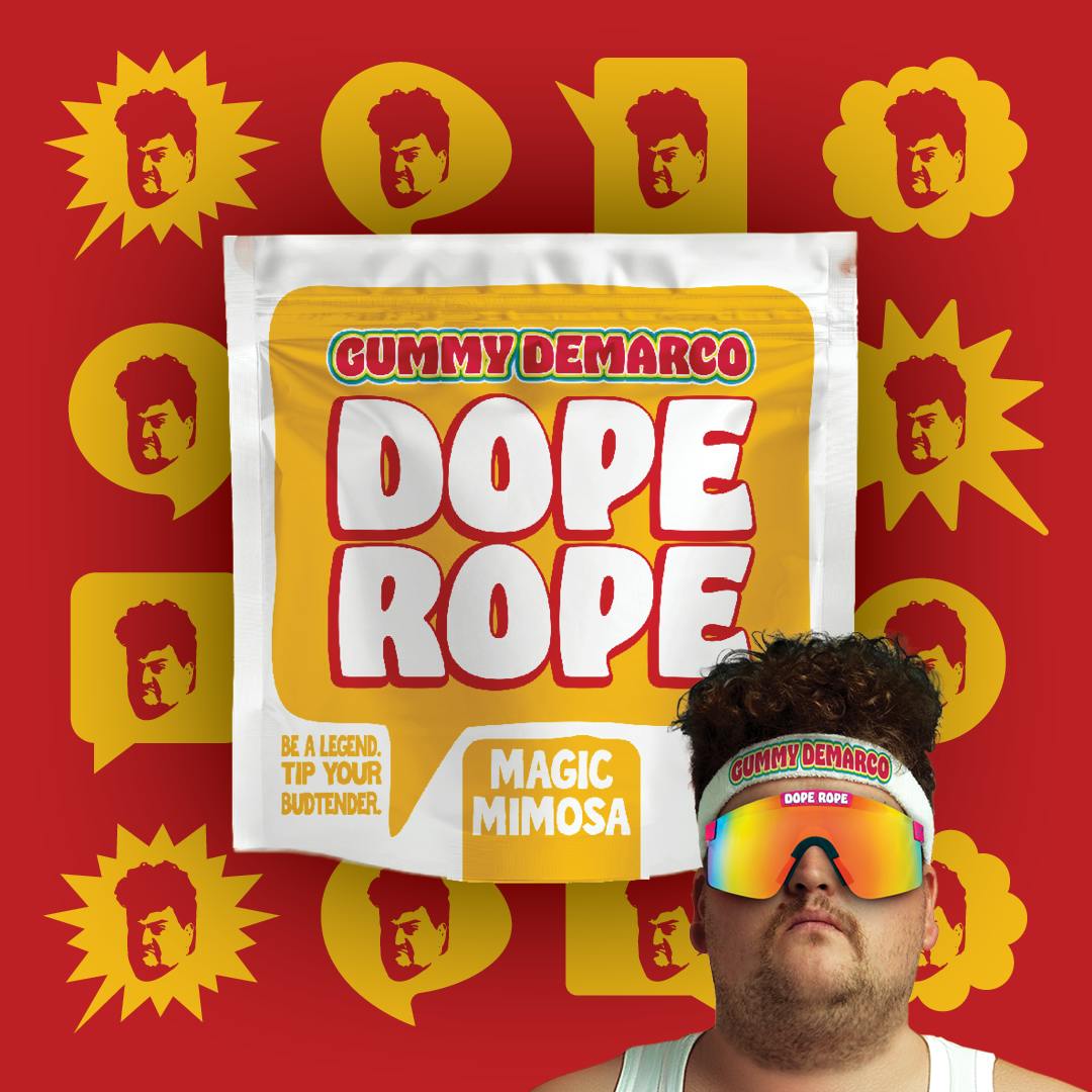 Product: DOPE ROPE | Magic Mimosa | 200MG | Premium Gummy Rope