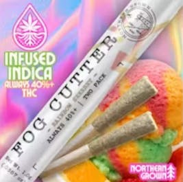Product Rainbow Sherbet Distillate Infused | Pre Rolls 2pk