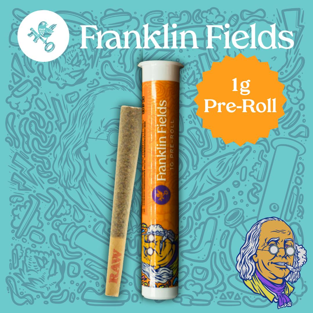 FRANKLIN FIELDS | 1G PRE ROLL | FIRST CLASS FUNK | The Botanical Co. -  Lansing