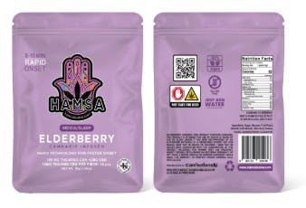 Hamsa Elderberry | THC100mg CBD50mg CBN50mg