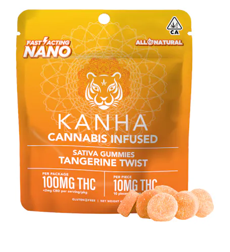 Tangerine Twist Nano Gummies 10-pack-1