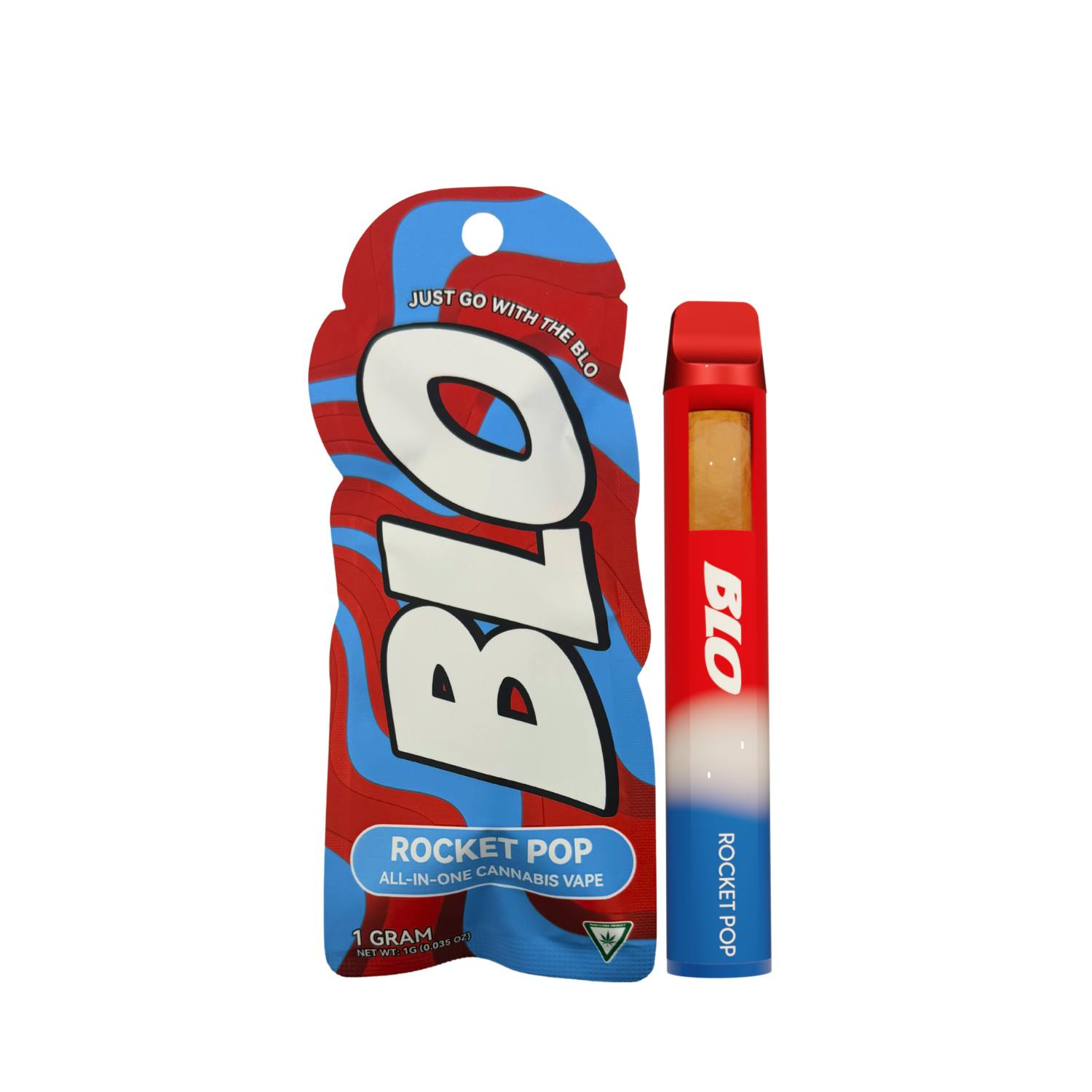 Blo - Disposable Vape - (1g) - Hybrid - **ROCKET POP** (5/$40)