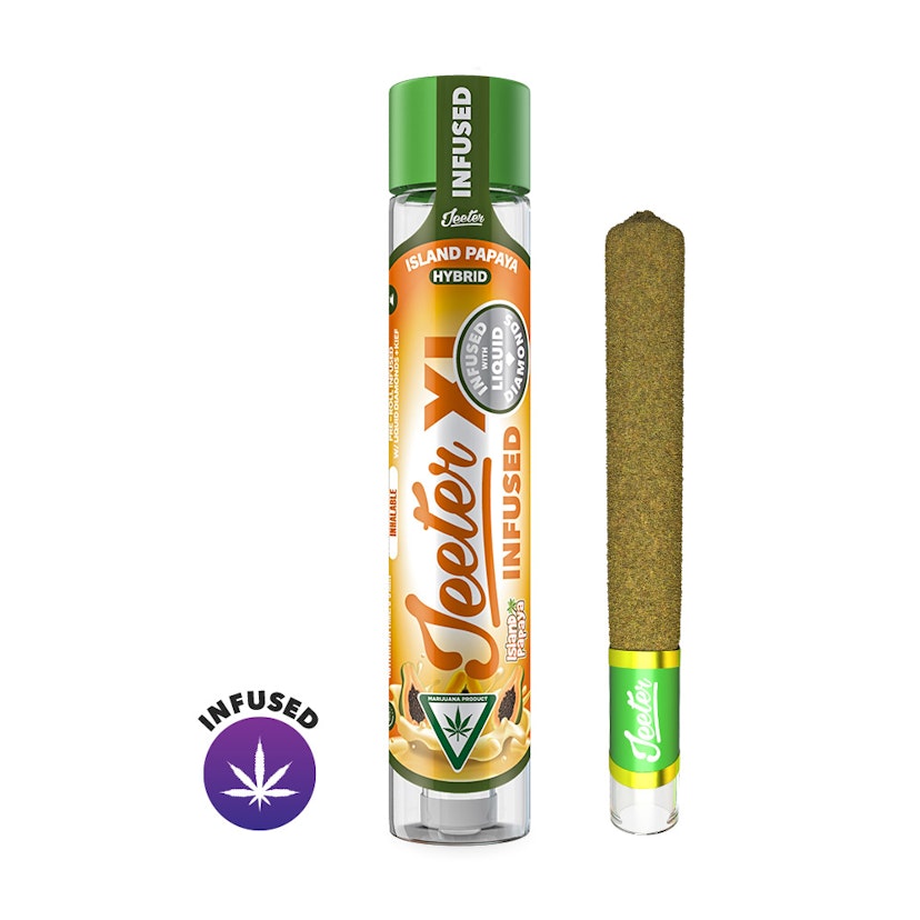 Island Papaya Jeeter XL Infused Pre-Roll | 2g
