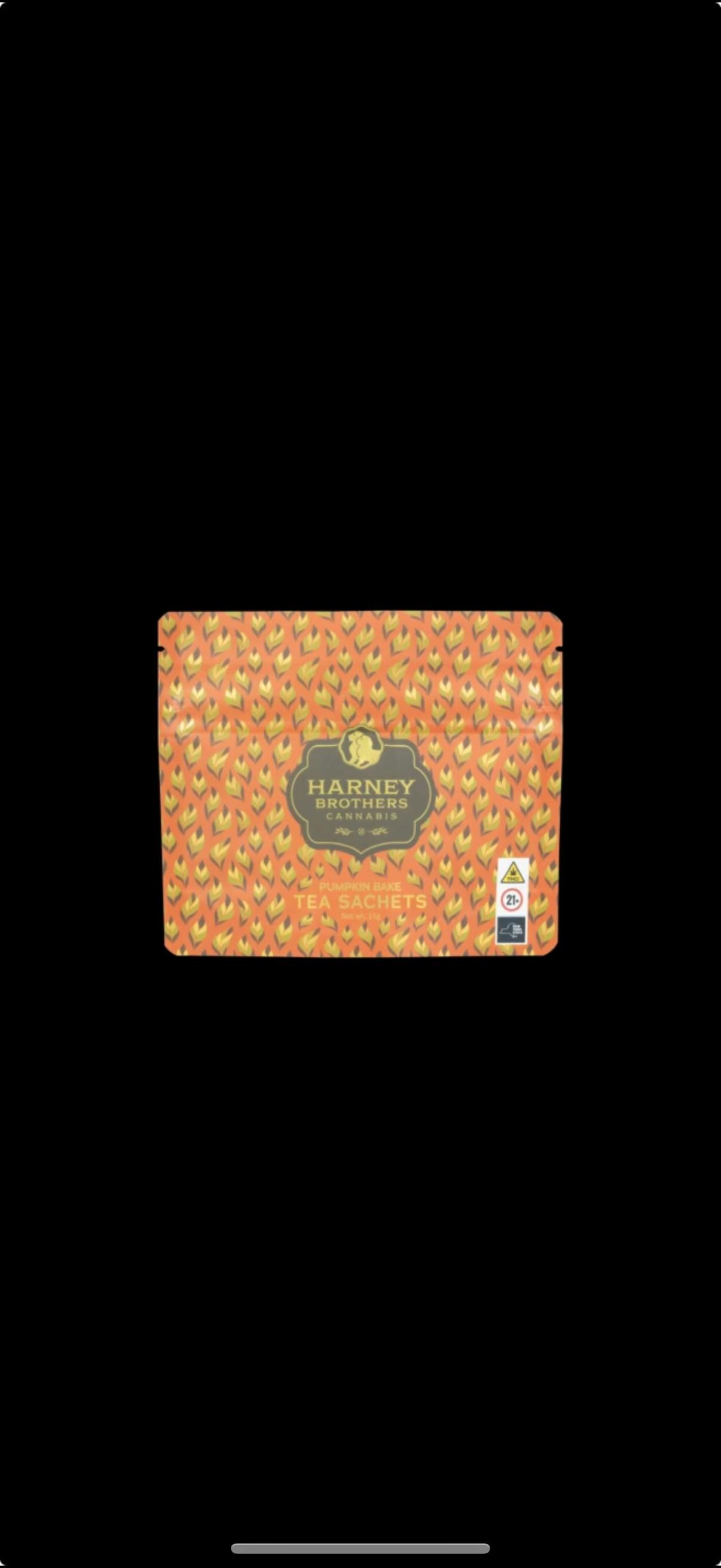 Product Harney Brothers Cannabis - Pumpkin Bake Tea Sachets - 5pk