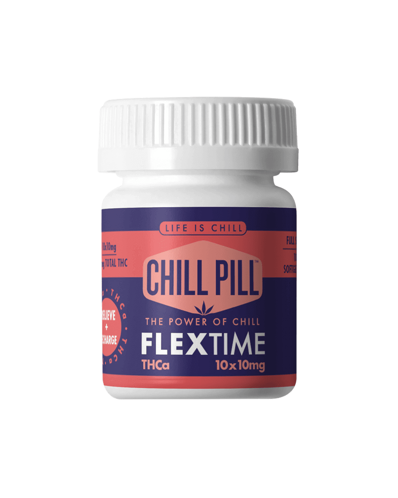 Life is Chill - Chill Pill Capsules 10pk - FlexTime (H) (100mg)
