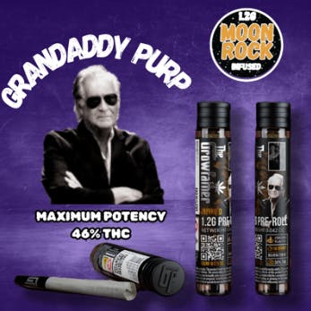The Growfather Moonrock Infused Pre-Roll - Granddaddy Purp Berry