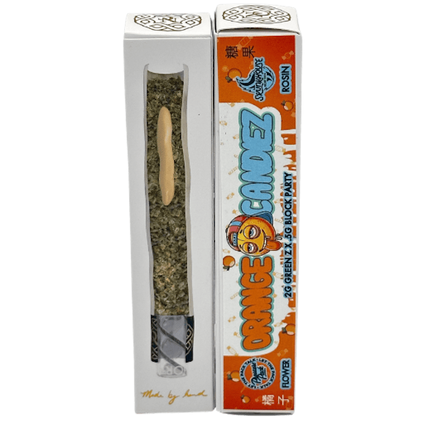 North Coast | 2.5g Rice Paper Donut Tier 2 | Orange Candiez