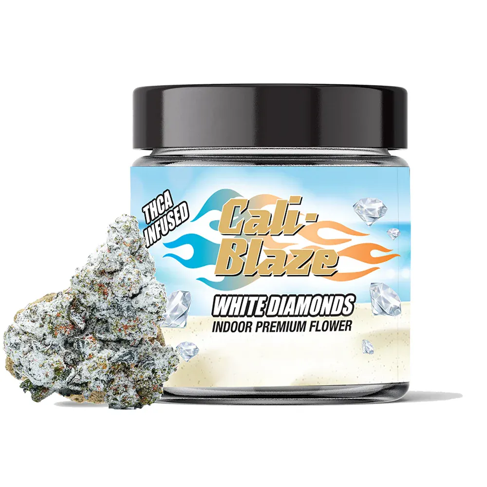 Product Cali-Blaze | Baja Blaze | White Diamond Infused Flower