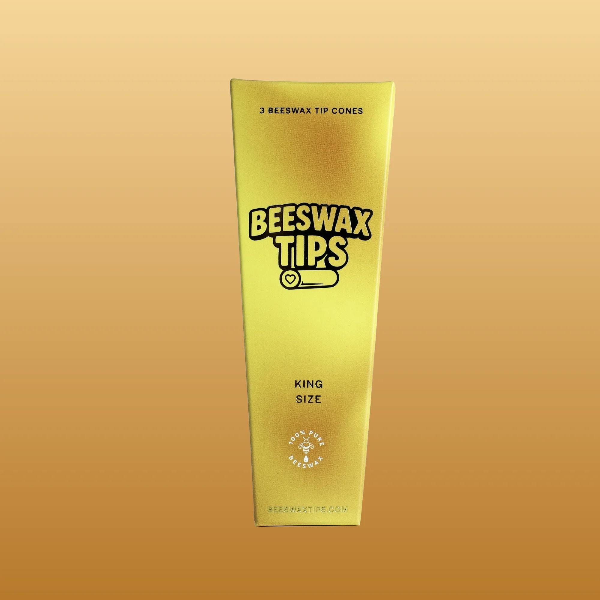 Product Beeswax Tips - King Size Cones 3 Pack