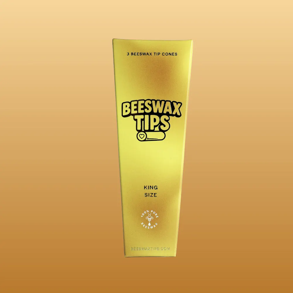 Product Beeswax Tips - King Size Cones 3 Pack