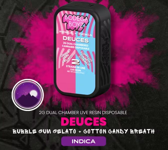 Vape | Bodega Boyz | AIO Live Resin | Bubble Gum Gelato x Cotton Candy Breath | 2g