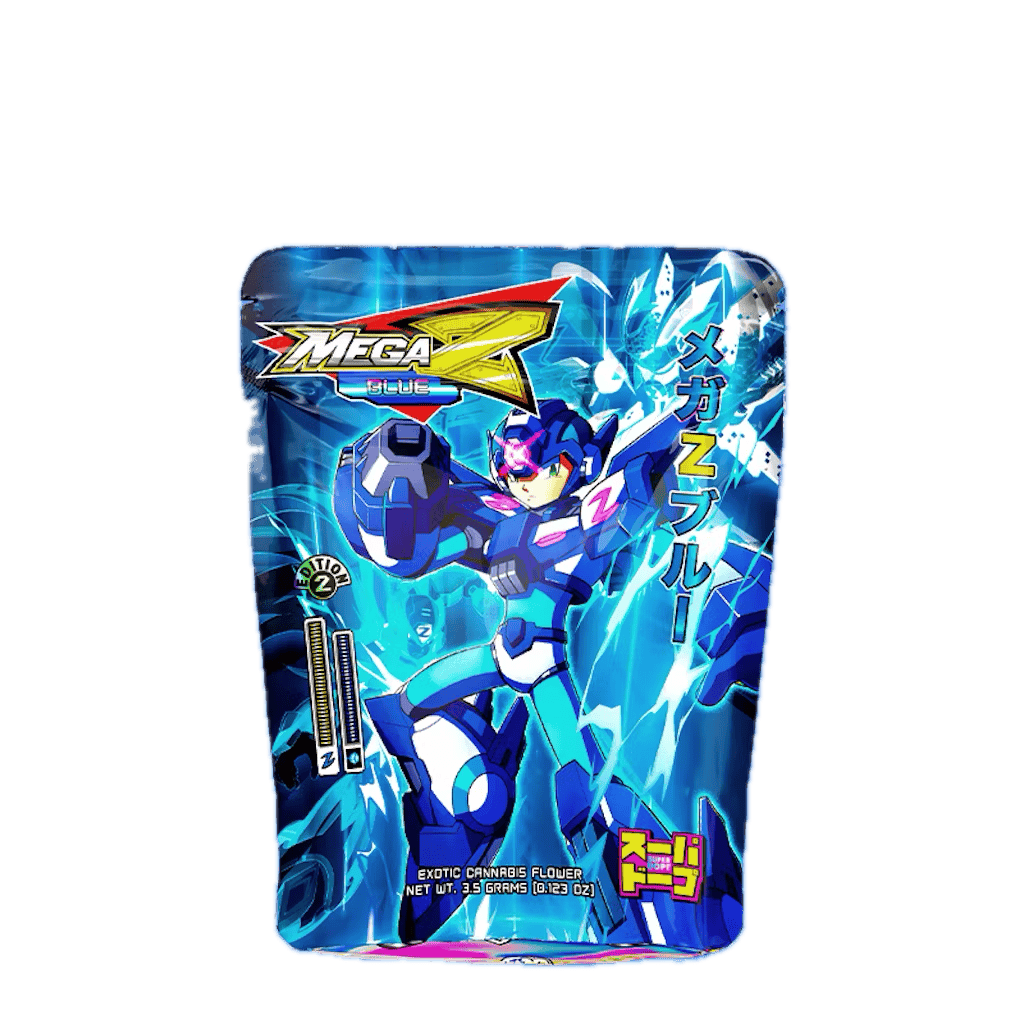 Buy Super Dope Mega Z Blue 3.5g PP By Super Dope Online - Nature's