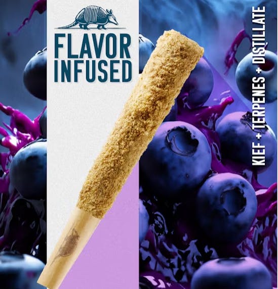 image of Blue Raspberry – 1g Distillate Infused Pre-Roll – INSA