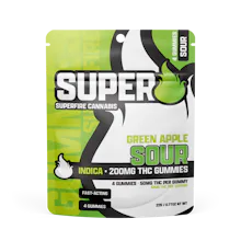 Superfire - 200mg Gummies - Sour Green Apple