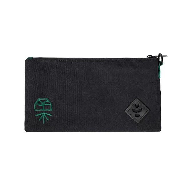 The Broker Smell Proof Black Stash Bag | Curaleaf The Broker Smell Proof Black Stash Bag | Curaleaf