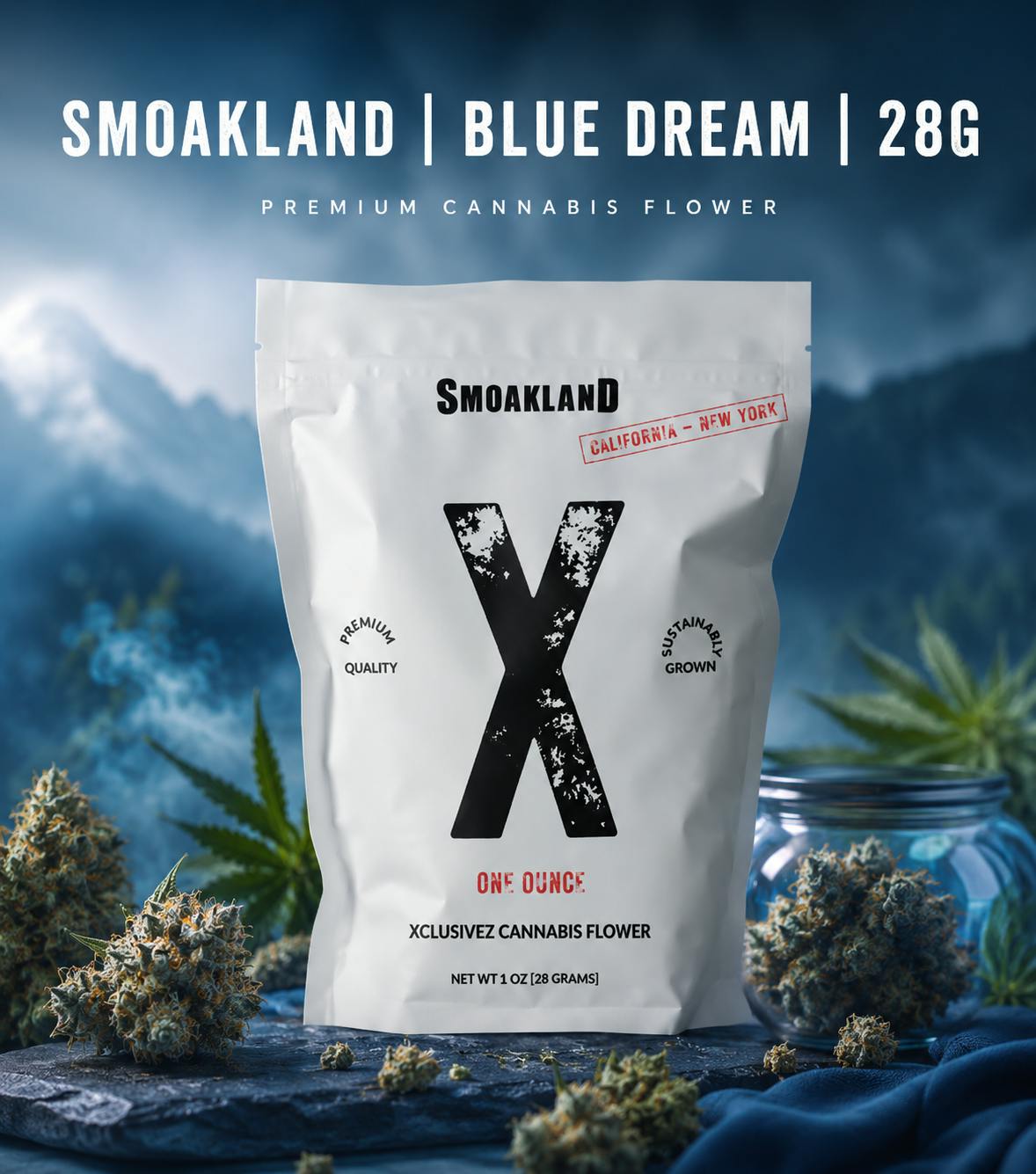 Product Smoakland | Blue Dream | 2.284% terps