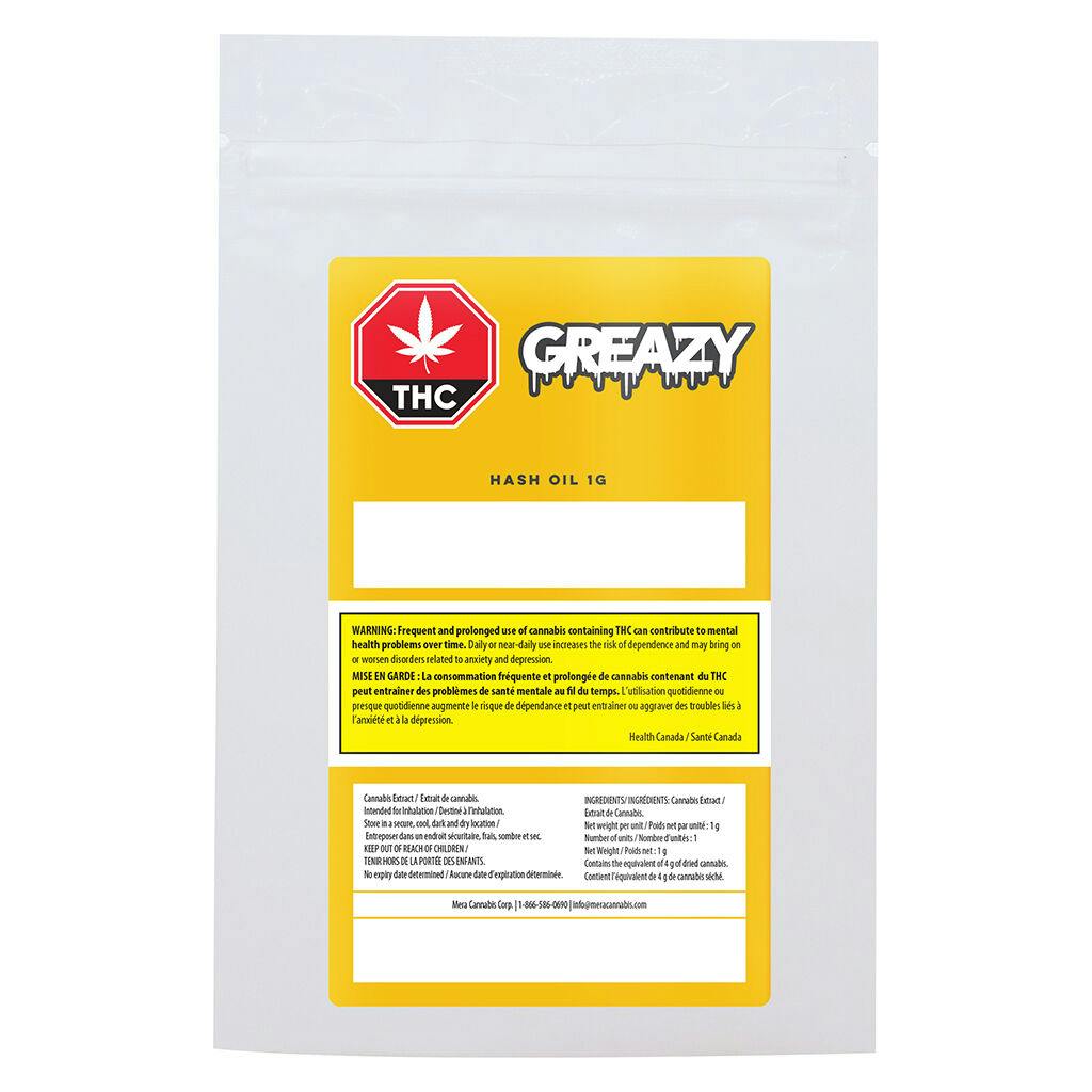 Greazy - hash oil