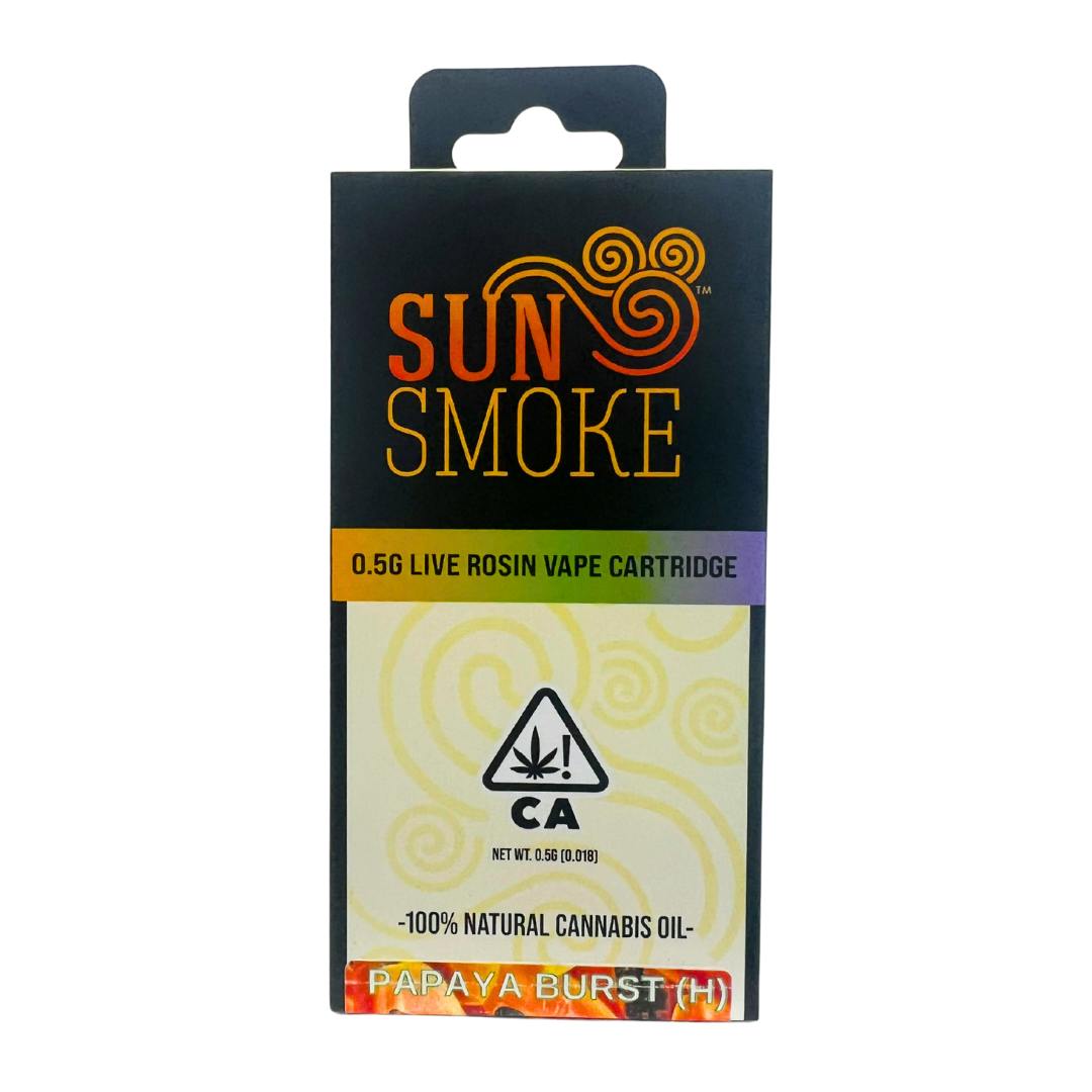 PAPAYA BURST LIVE ROSIN CARTRIDGE
