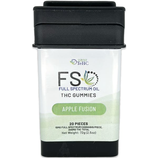 Product: High TeHC | FSO Green Apple Fusion Gummies | 200mg