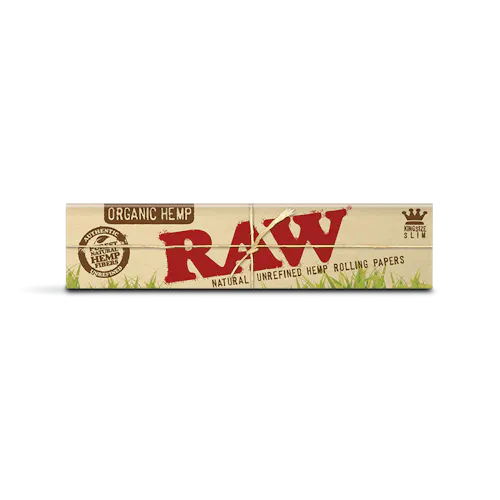 King-size organic hemp rolling papers