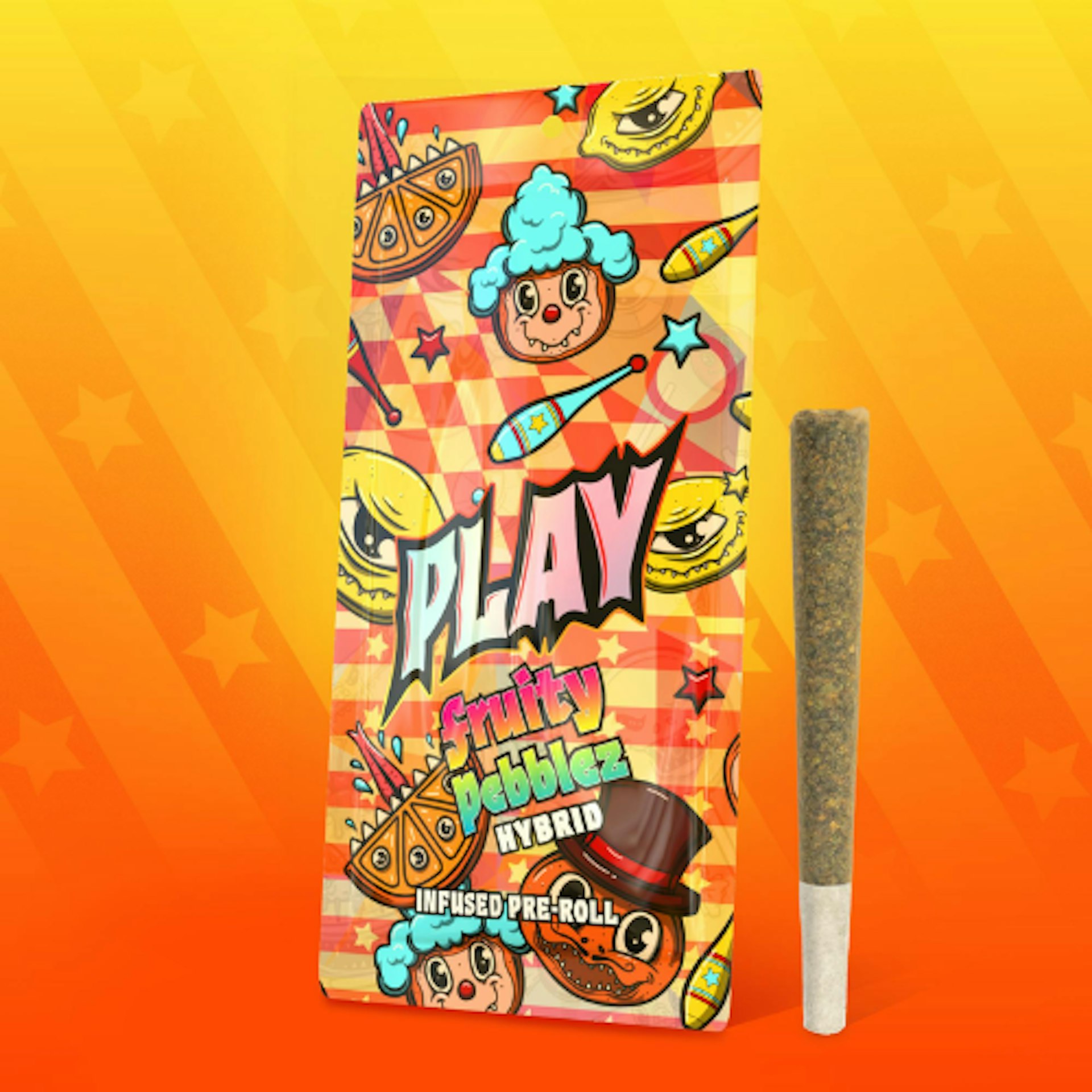 Play - Fruity Pebblez 1.2g Infused Pre-Roll