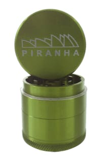 3-Piece Grinder w/ Storage by Piranha - Lime Green