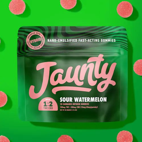 Sour Watermelon Gummies | 100mg | 10pk-2