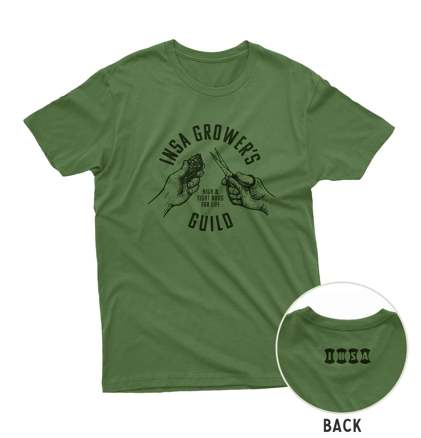 Insa Grower's Reserve T-Shirt Green 2XL