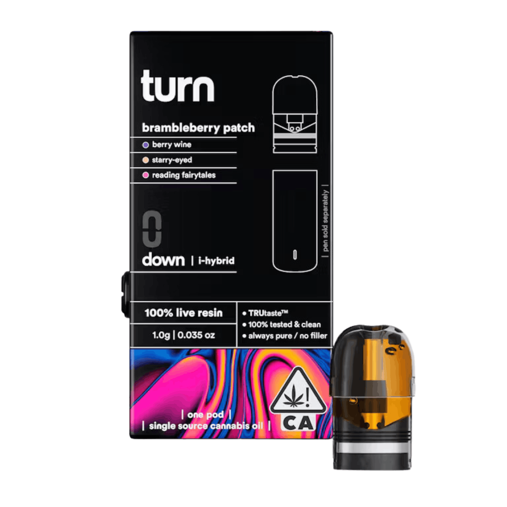 BRAMBLEBERRY PATCH LIVE RESIN TURN DOWN POD