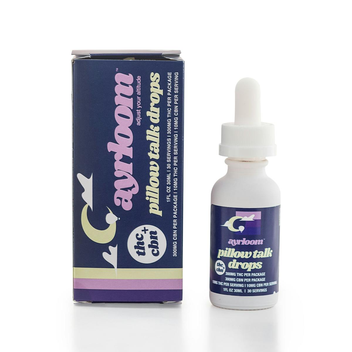 Photo of Ayrloom | Tincture | Pillow Talk Drops (THC:CBN) – 300mg