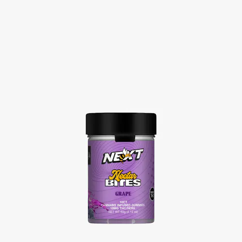 NEXT ‘Nectar Bites’ | Grape | 10mg/Gummy | 10pk-active