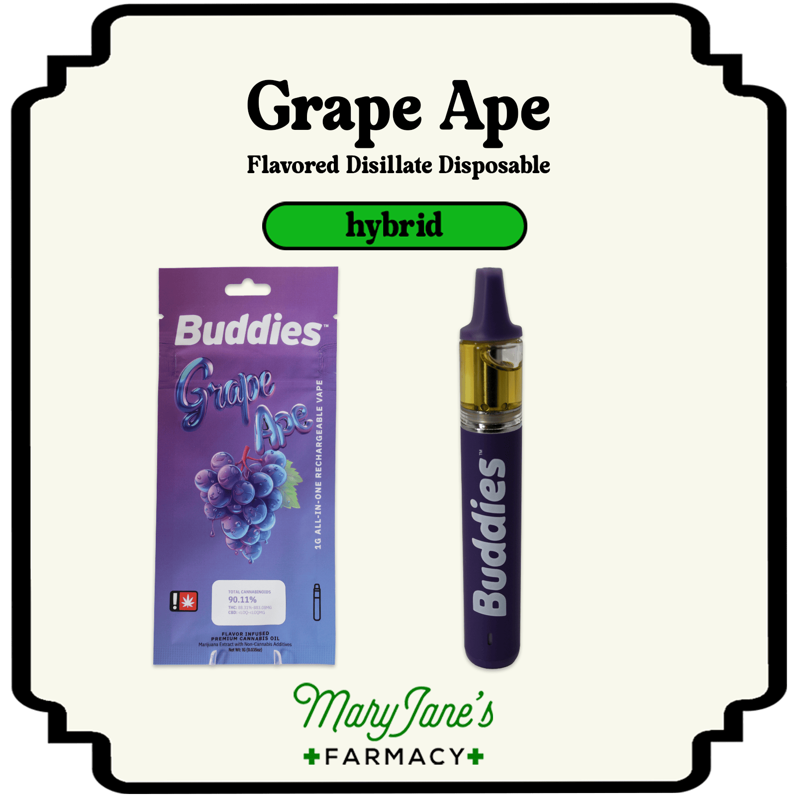 mary jane disposable vape MJ Vapes & Pods main image 1