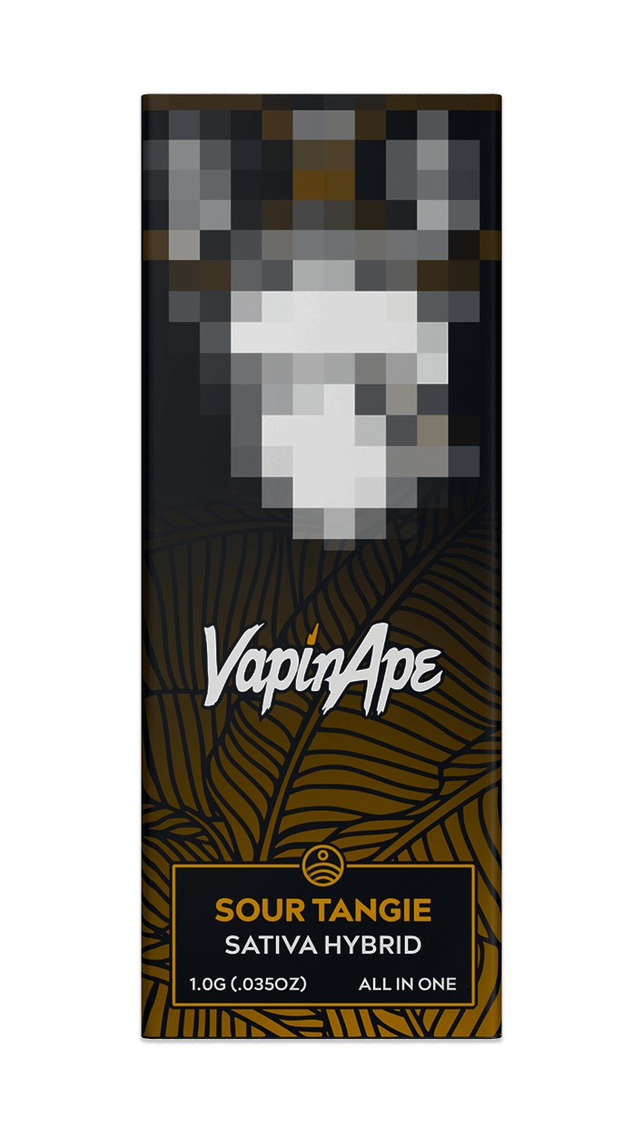 Vapin Ape Sour Tangie | 1g | Disposable Vape | Vapin Ape - Bud & Rita's  Cannabis Dispensary in Niles & Chicago, IL