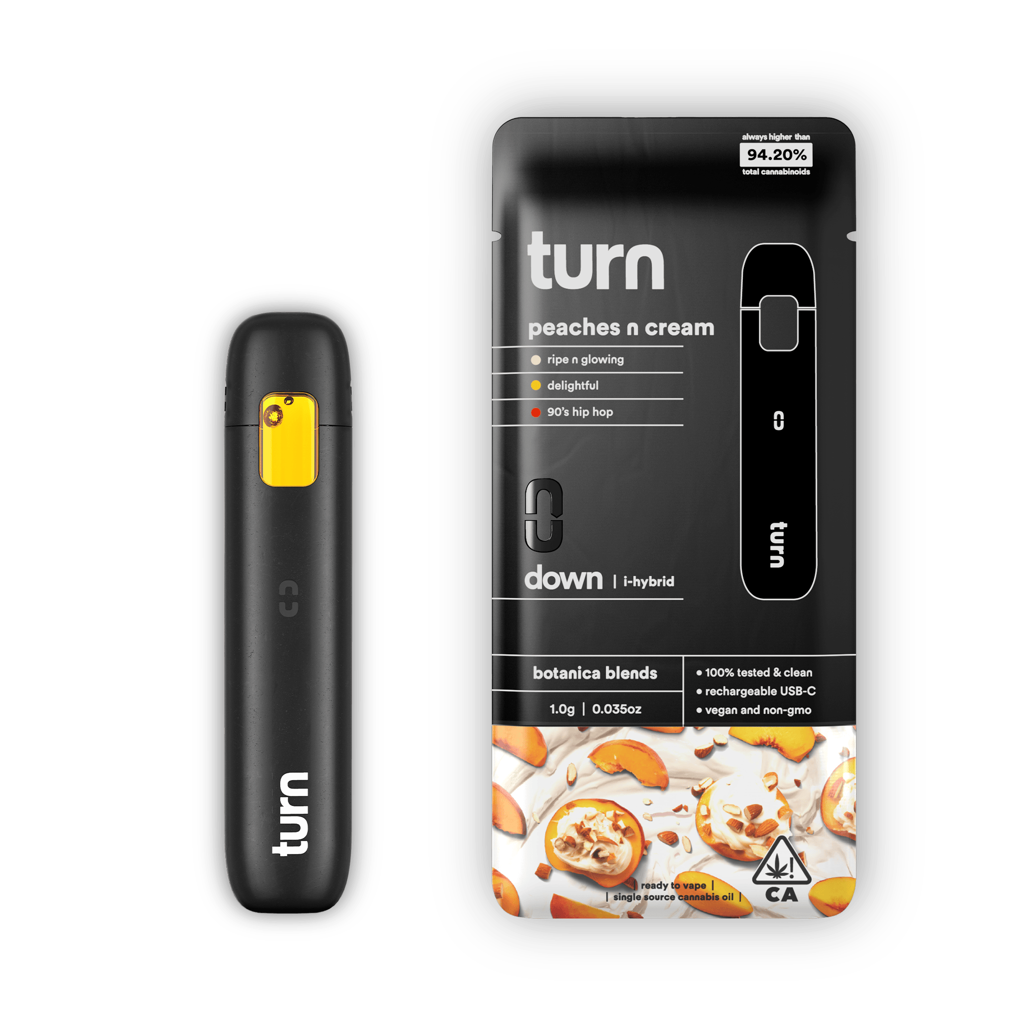 Turn | Botanical Blend | Peaches N Cream | AIO