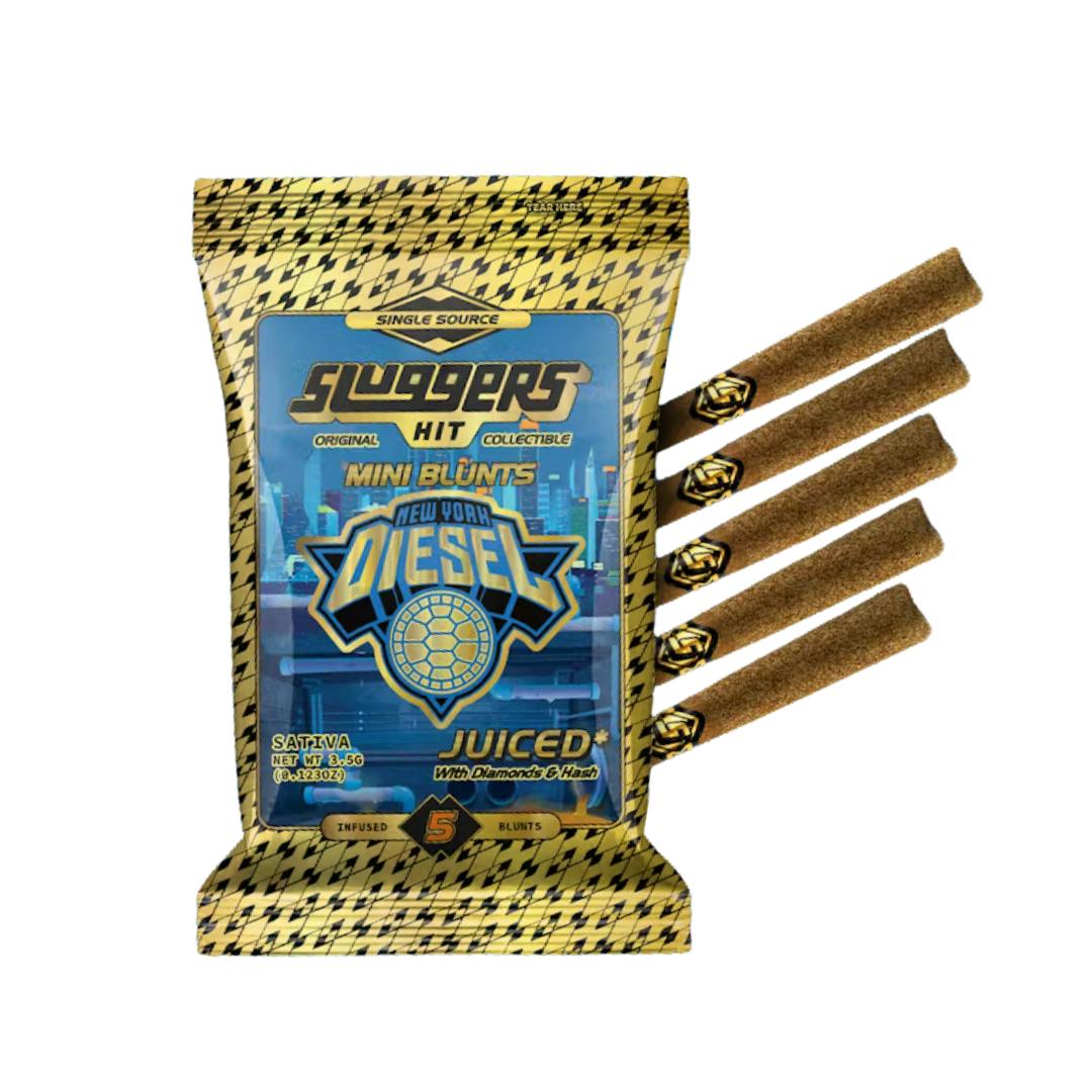 NYC DIESEL DIAMOND & HASH INFUSED 5PK MINI BLUNTS