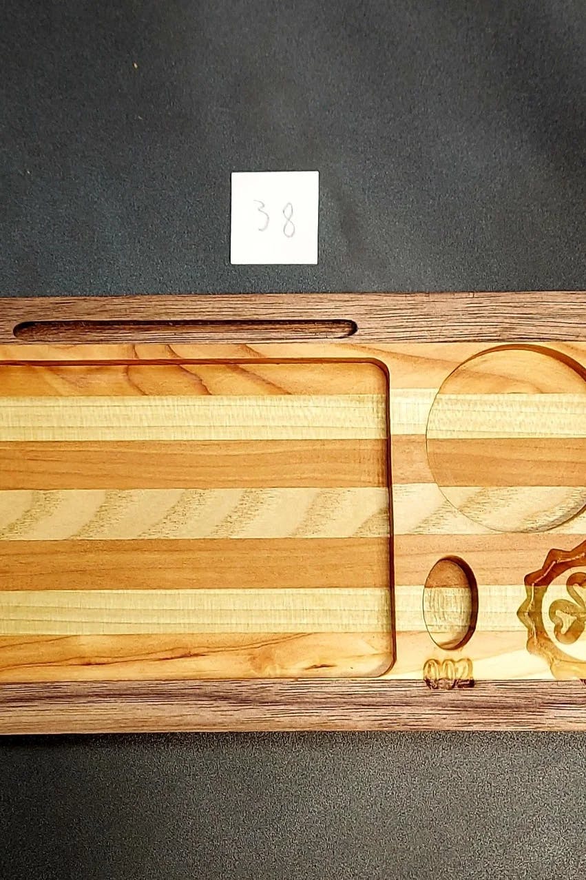 Wood Rolling Tray