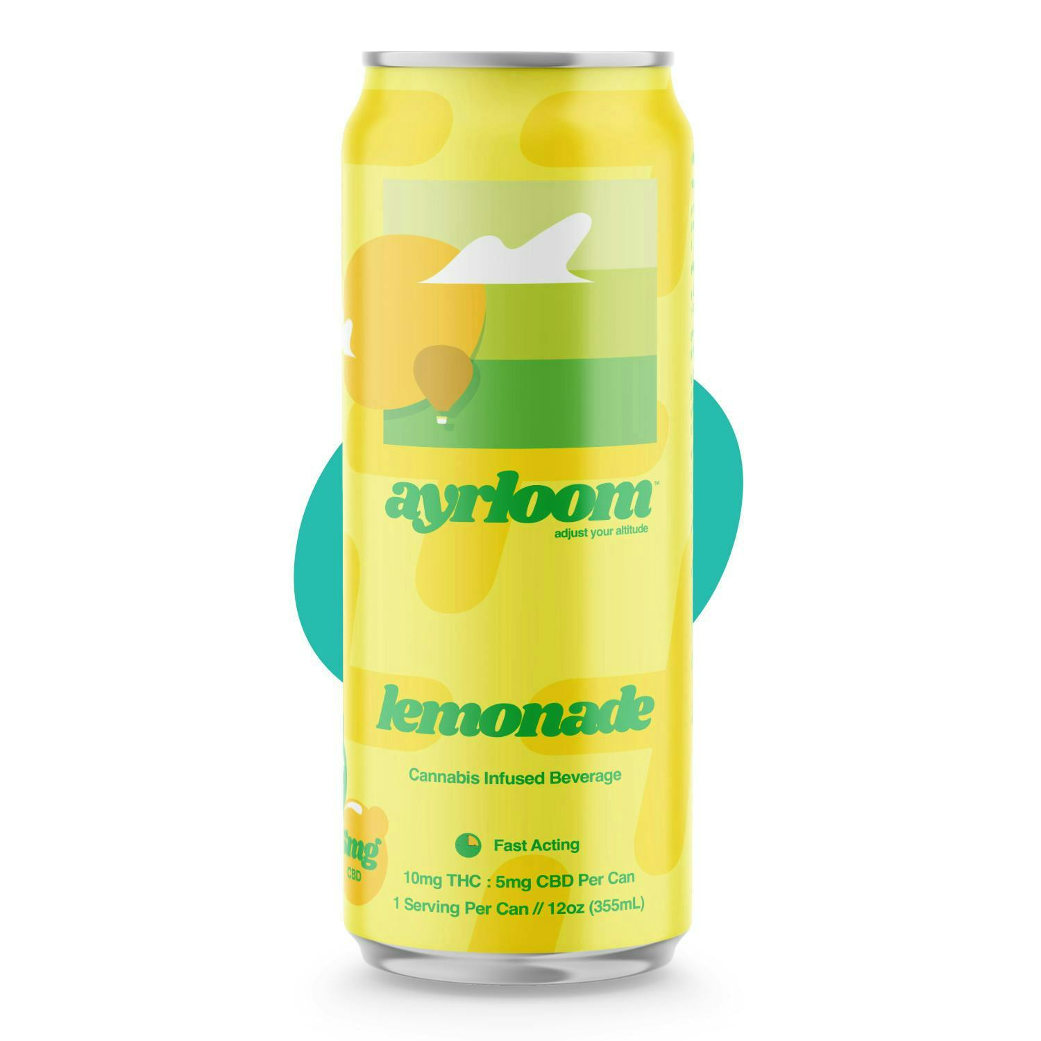 Ayrloom | Lemonade | 2:1 | 10MG THC : 5MG CBD | Singles-1
