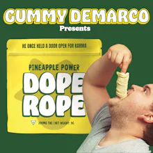 DOPE ROPE | Pineapple Power | 200MG | Premium Gummy Rope