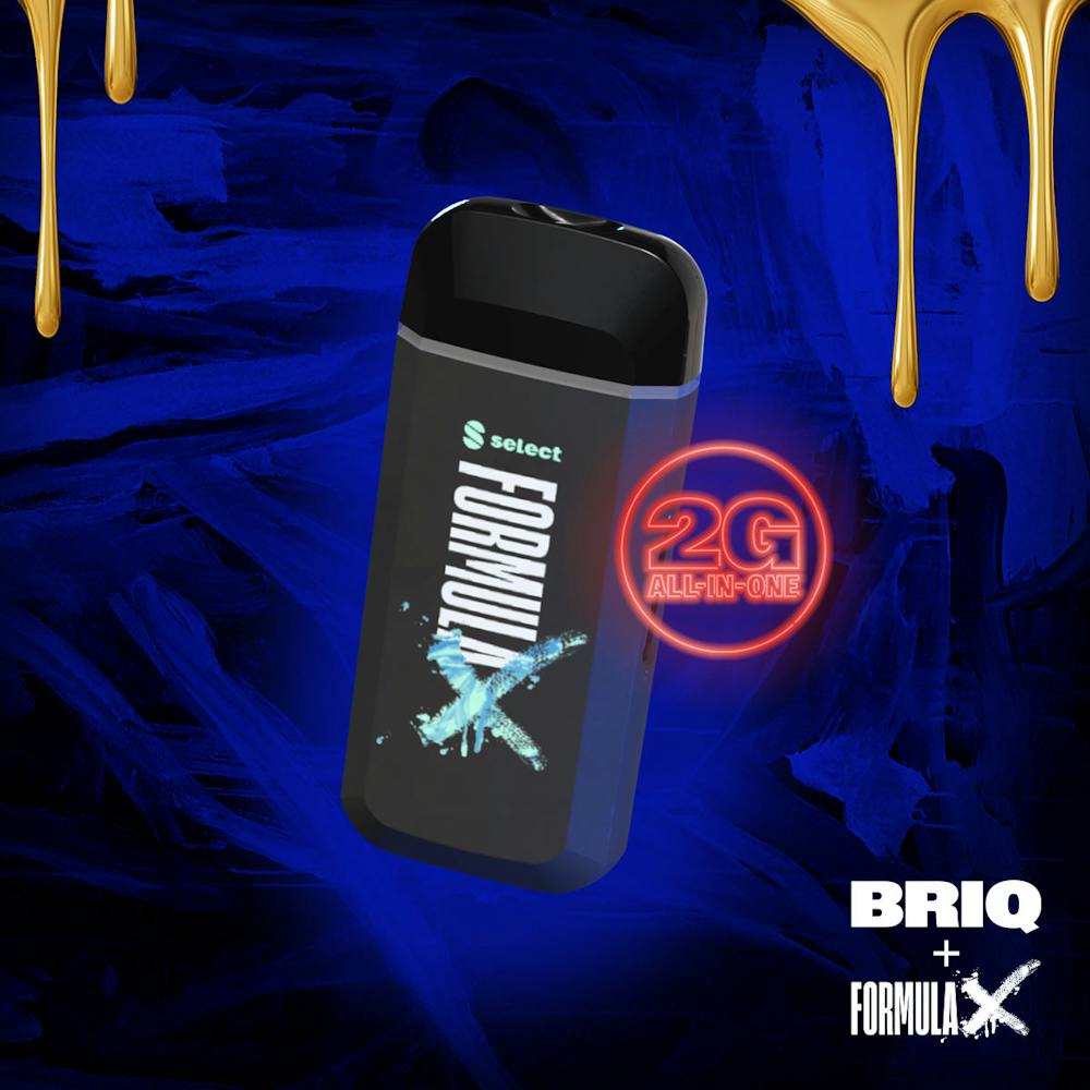 Product Disposable | Glacial Melt (H) Select Essentials Briq X Formula X