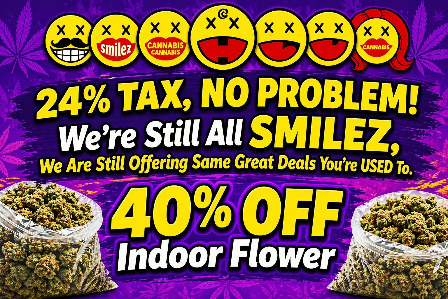 cannabis sale on bulk flower