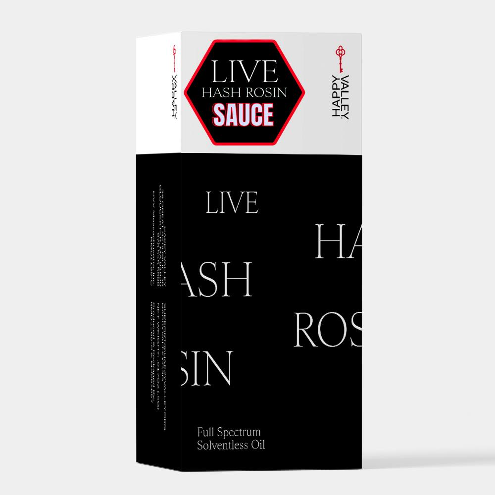 Live Hash Rosin Sauce Cartridge .5g - GMO Zkittlez